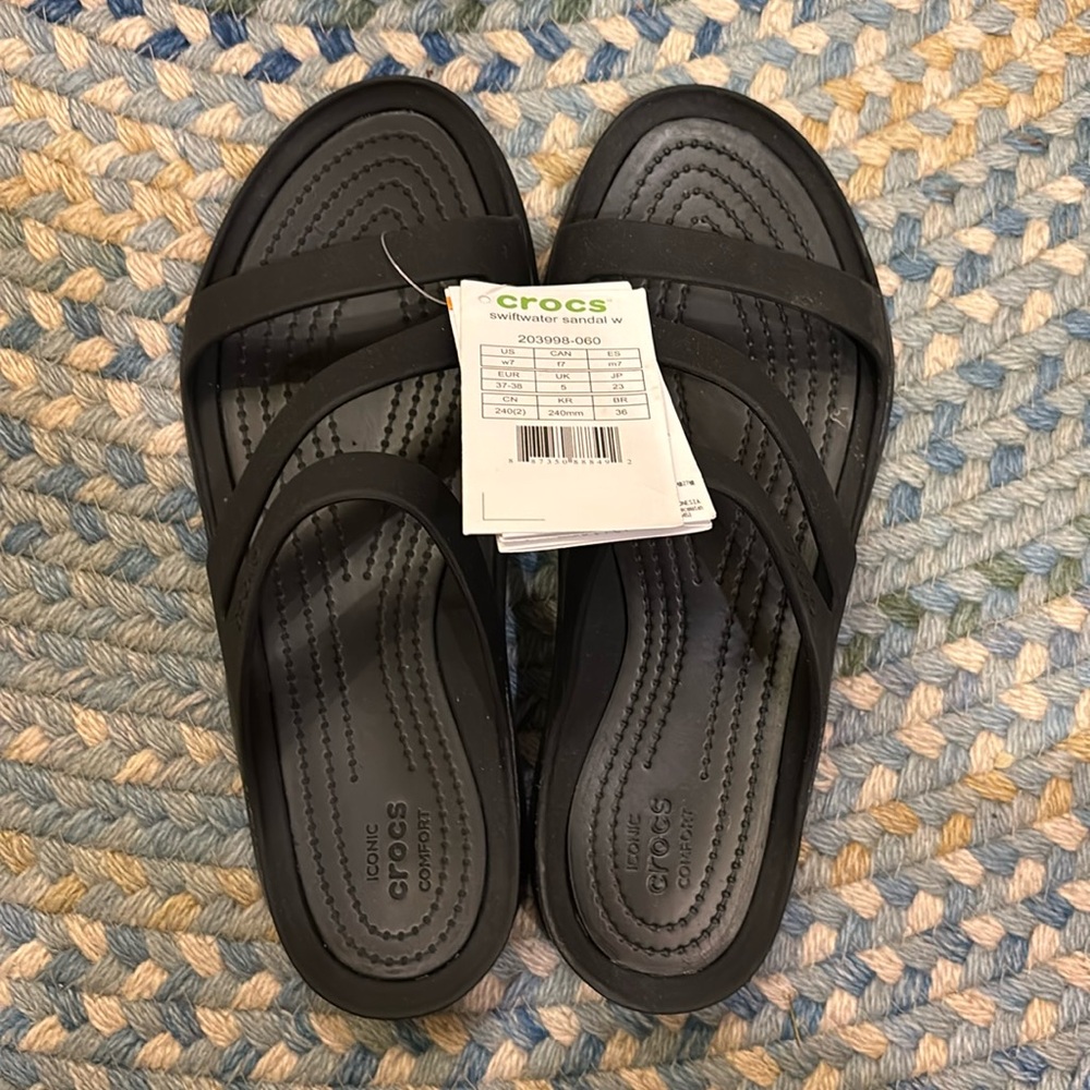 Crocs swift water sandal NWT